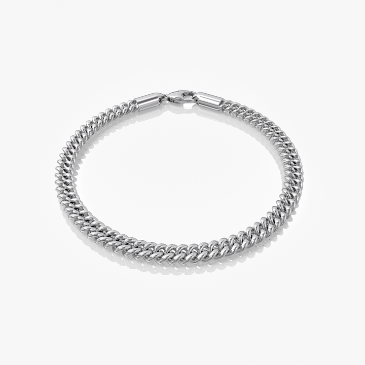 Cuban Link Armband Zilver 5MM