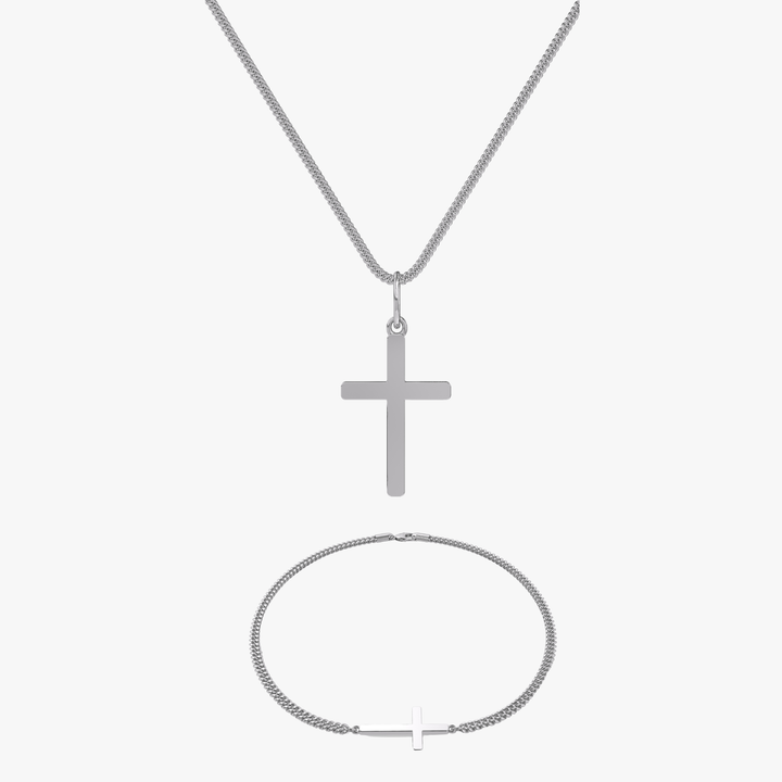 Bundel - Cross Zilver 2MM