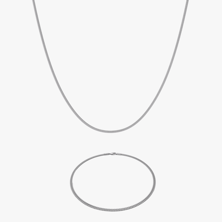 Bundel - Cuban Zilver 2MM