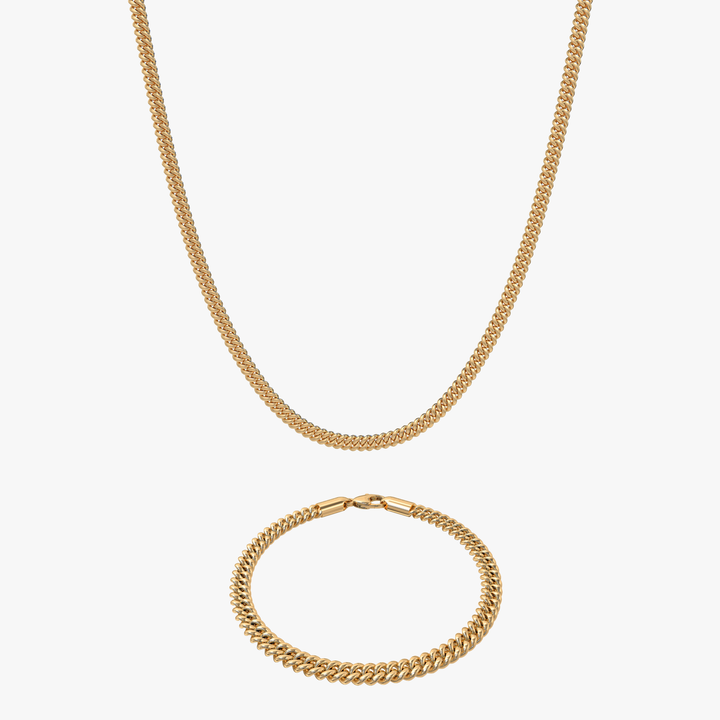 Bundel - Cuban Goud 5MM