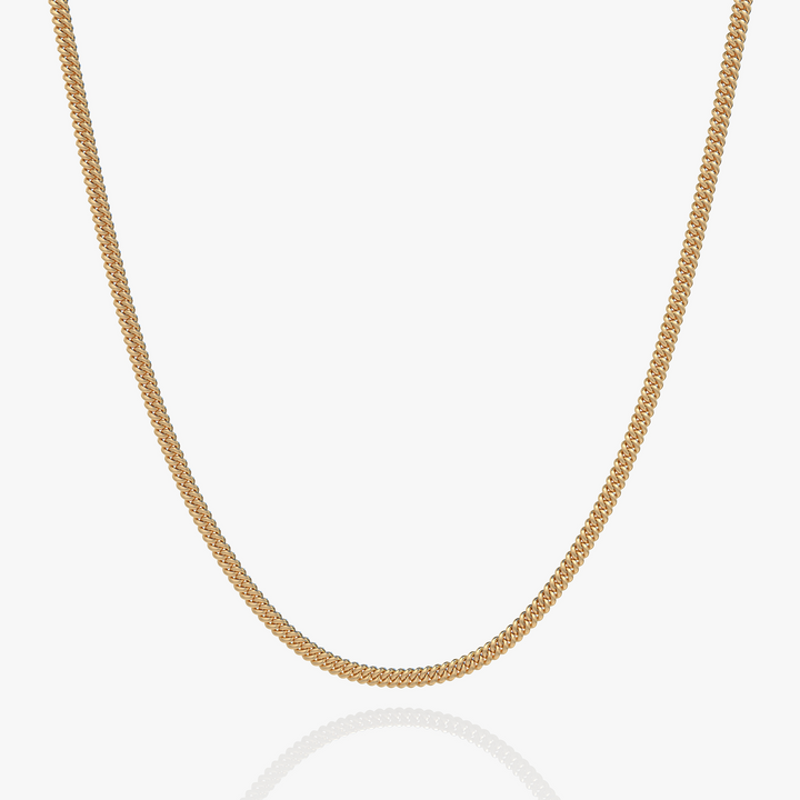 Cuban Link Ketting Goud 4MM