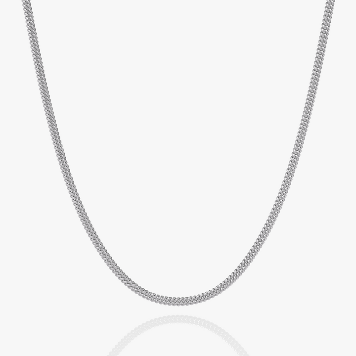 Cuban Link Ketting Zilver 4MM