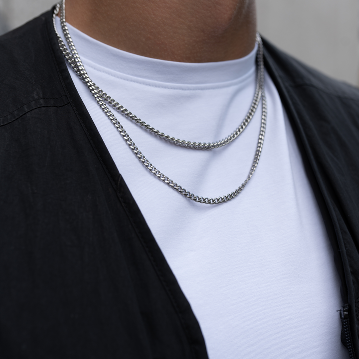 Cuban Link Ketting Zilver 3MM