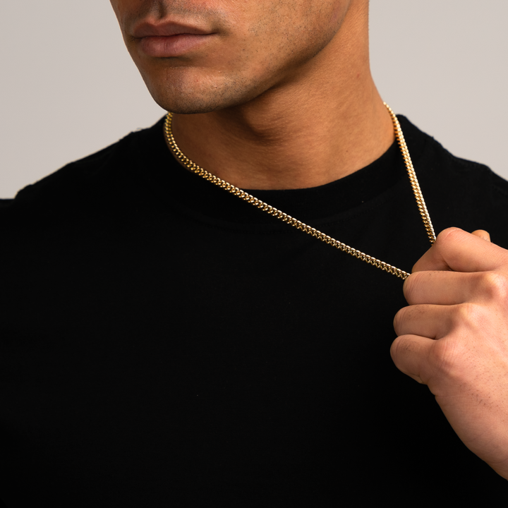 Cuban Link Ketting Goud 5MM