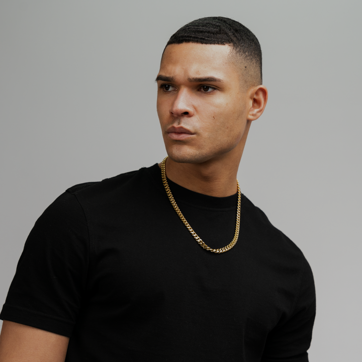 Cuban Link Ketting Goud 8MM