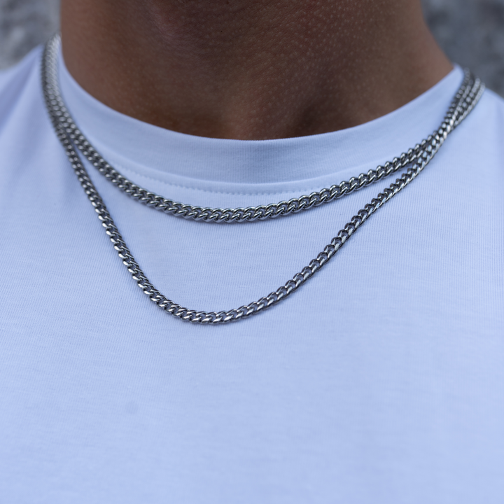 Cuban Link Ketting Zilver 3MM