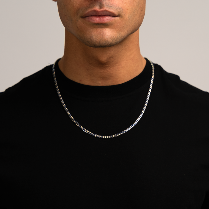 Cuban Link Ketting Zilver 4MM