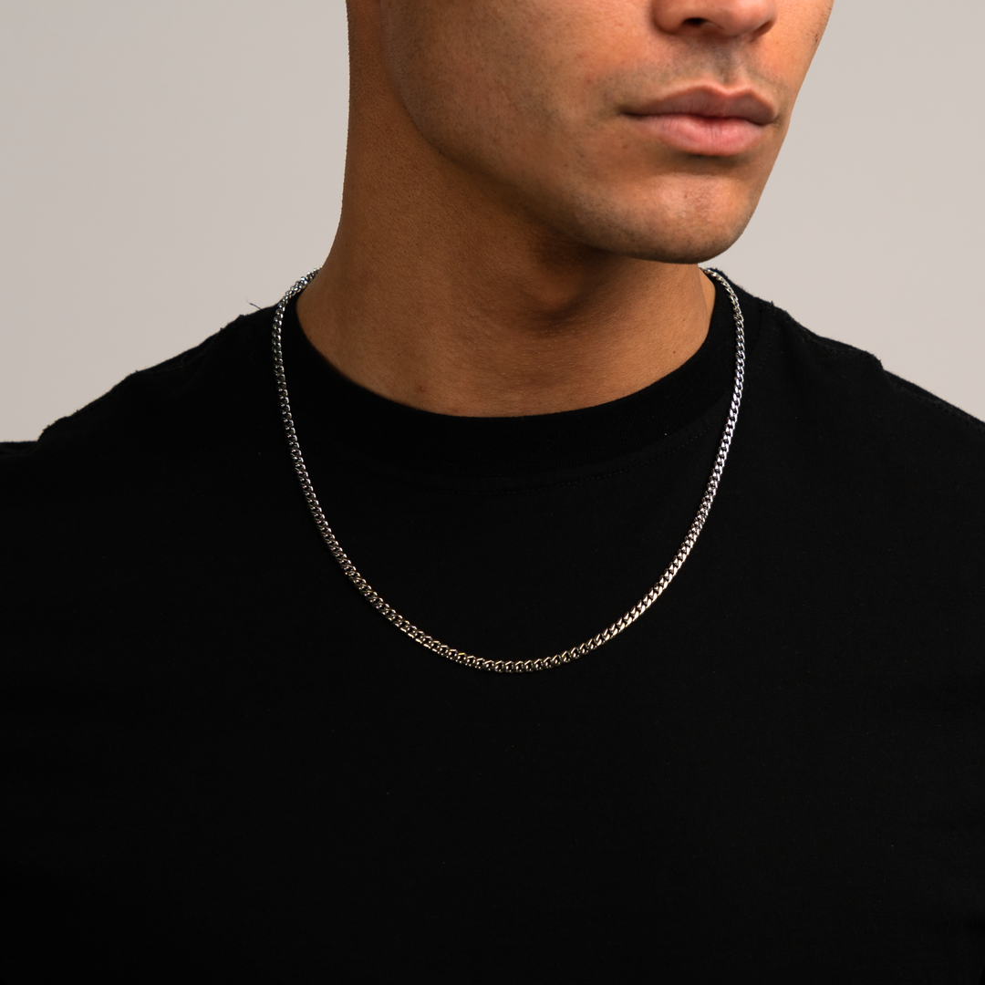 Cuban Link Ketting Zilver 4MM