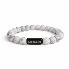 Howliet Natuursteen Armband – Lood & Leer®