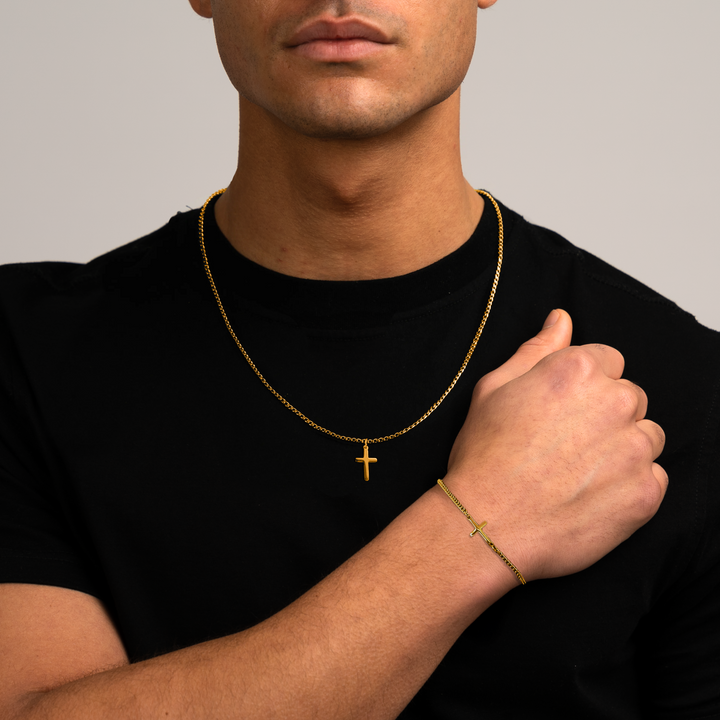Bundel - Cross Goud 2MM