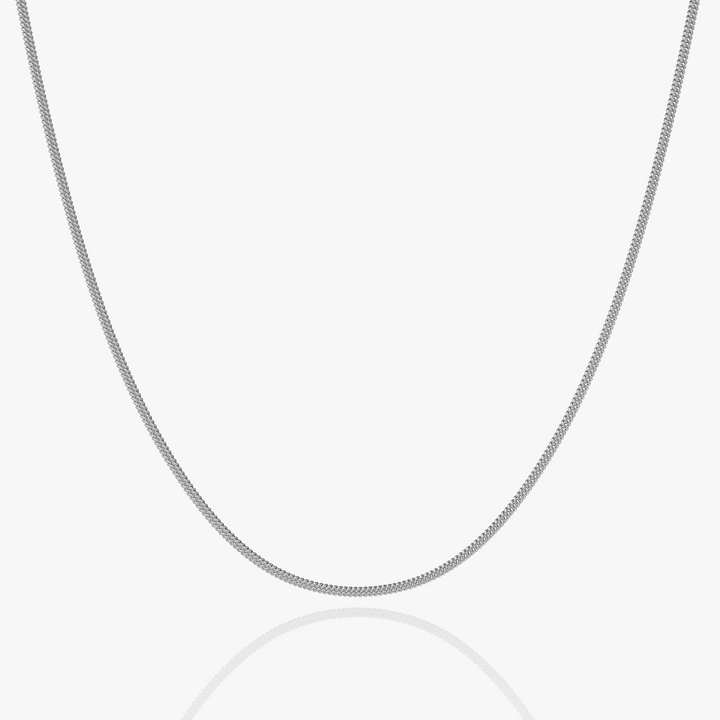 Cuban Link Ketting Zilver 2MM