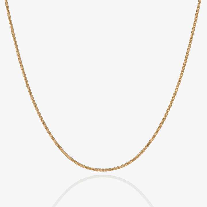 Cuban Link Ketting Goud 2MM