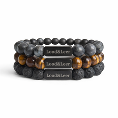 Inferno Set - Lava Zwart & Labradoriet Donkergrijs & Tijgeroog